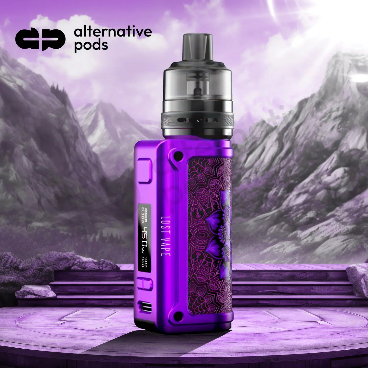 Lost Vape Quest Thelema Mini 1500mAh 45W Pod Mod System Starter Kit Lost Vape Quest Thelema Mini 1500mAh 45W Pod Mod System Starter Kit