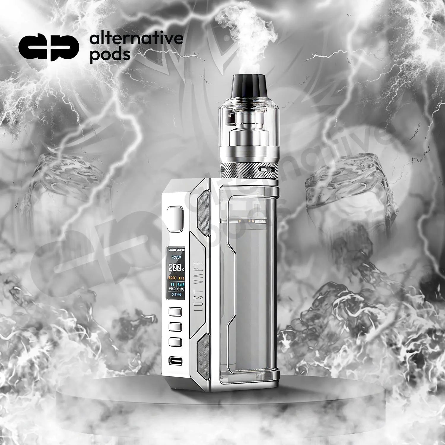 Lost Vape Thelema Quest 200W 18650 Starter Kit - Alternative pods | Online Vape & Smoke Shop