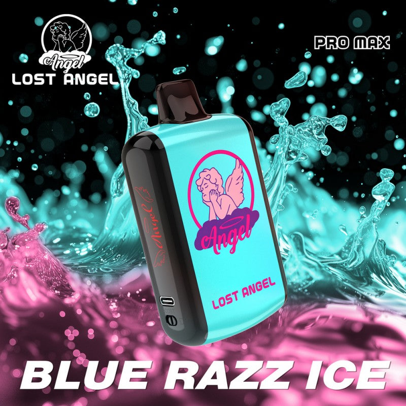 Lost Angel Pro Max Disposable - Blue Razz Ice