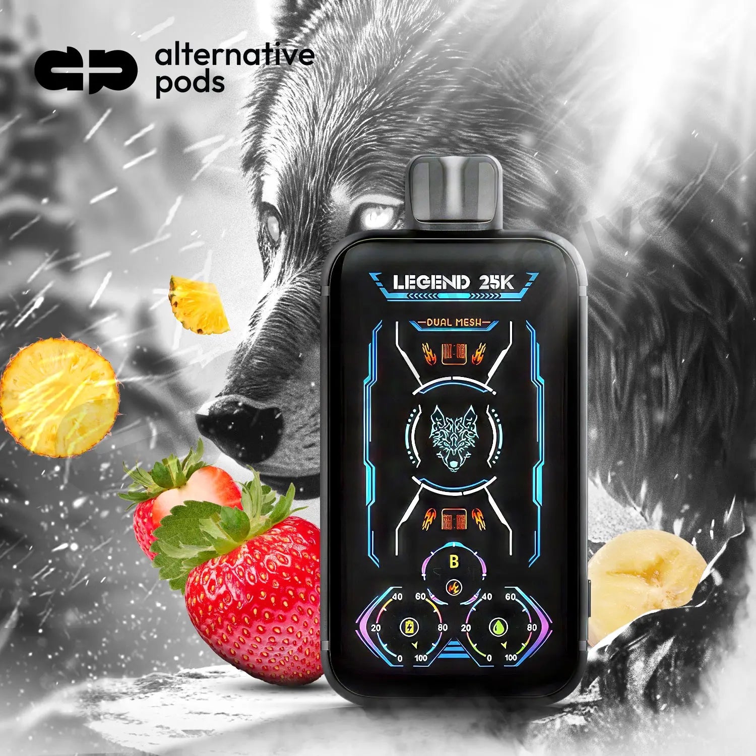 Lucky Wolf Legend 25K Disposable - Alternative pods | Online Vape & Smoke Shop