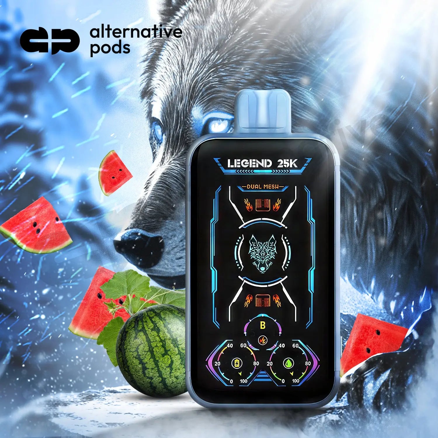 Lucky Wolf Legend 25K Disposable - Alternative pods | Online Vape & Smoke Shop