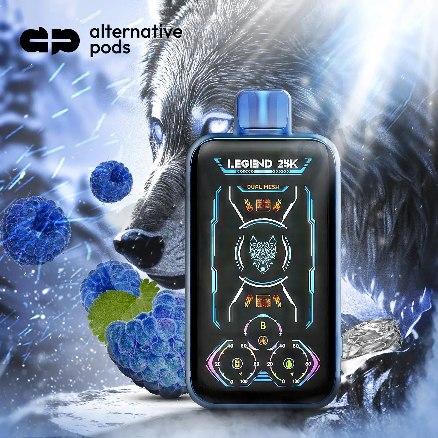 Lucky Wolf Legend 25K Disposable - Alternative pods | Online Vape & Smoke Shop