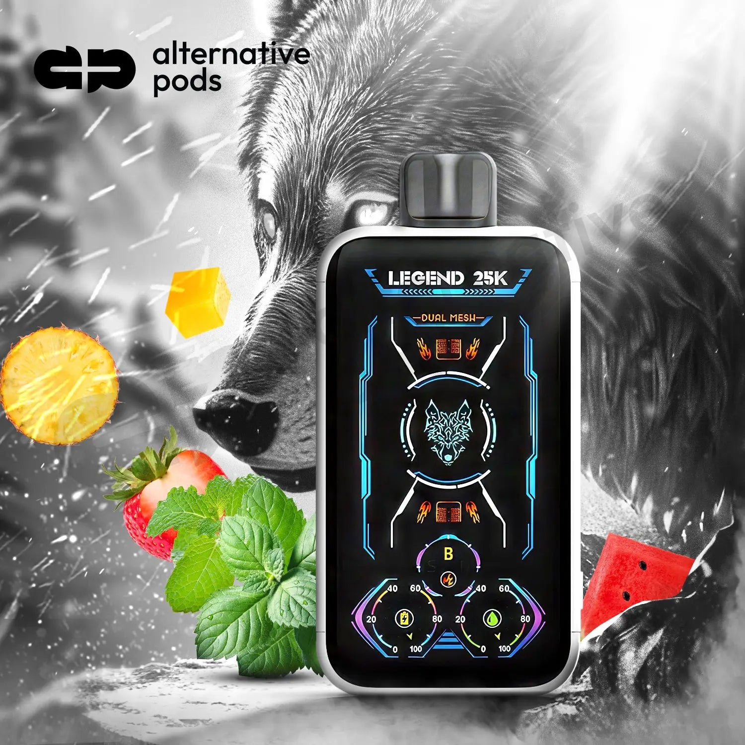 Lucky Wolf Legend 25K Disposable - Alternative pods | Online Vape & Smoke Shop