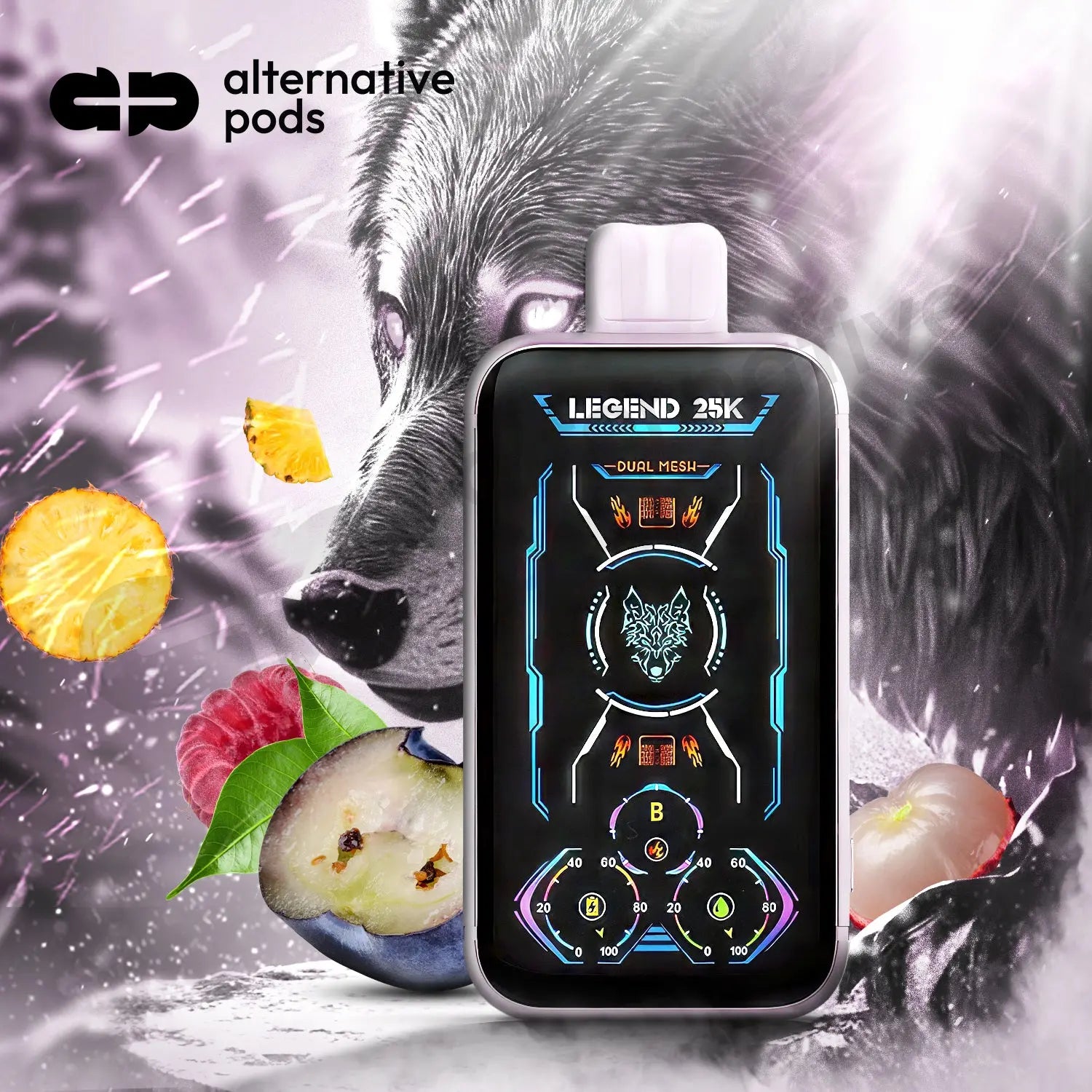 Lucky Wolf Legend 25K Disposable - Alternative pods | Online Vape & Smoke Shop
