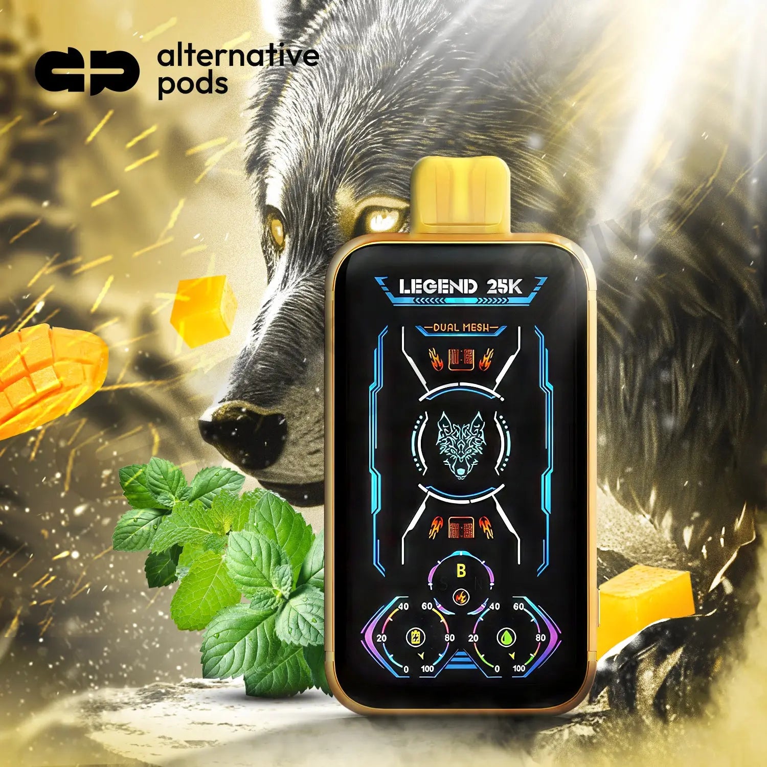 Lucky Wolf Legend 25K Disposable - Alternative pods | Online Vape & Smoke Shop