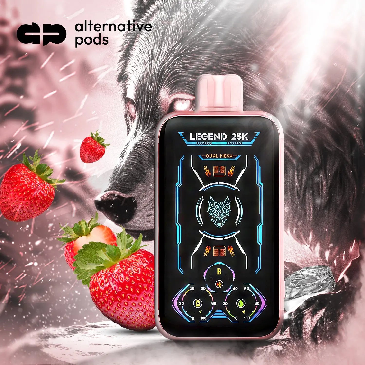 Lucky Wolf Legend 25K Disposable - Alternative pods | Online Vape & Smoke Shop