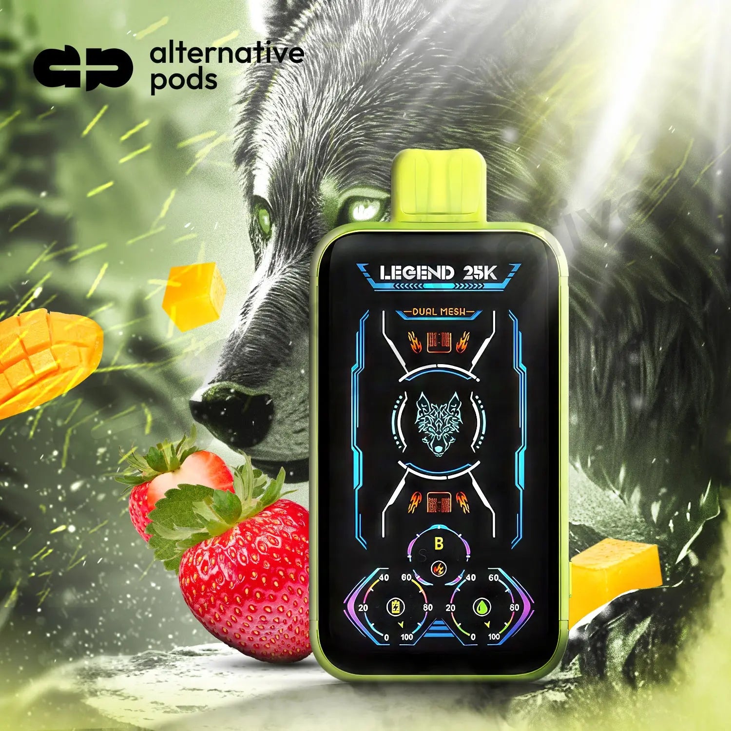 Lucky Wolf Legend 25K Disposable - Alternative pods | Online Vape & Smoke Shop
