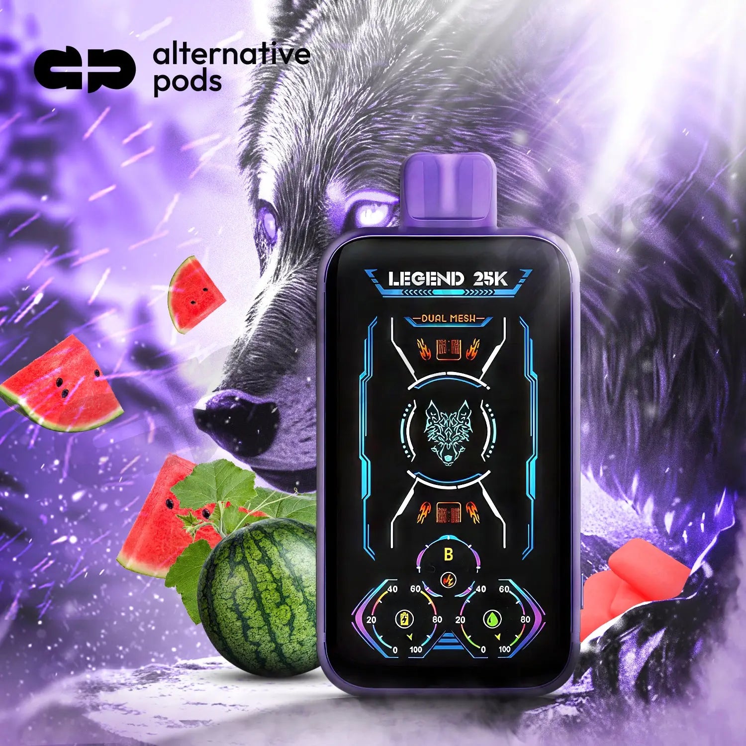 Lucky Wolf Legend 25K Disposable - Alternative pods | Online Vape & Smoke Shop