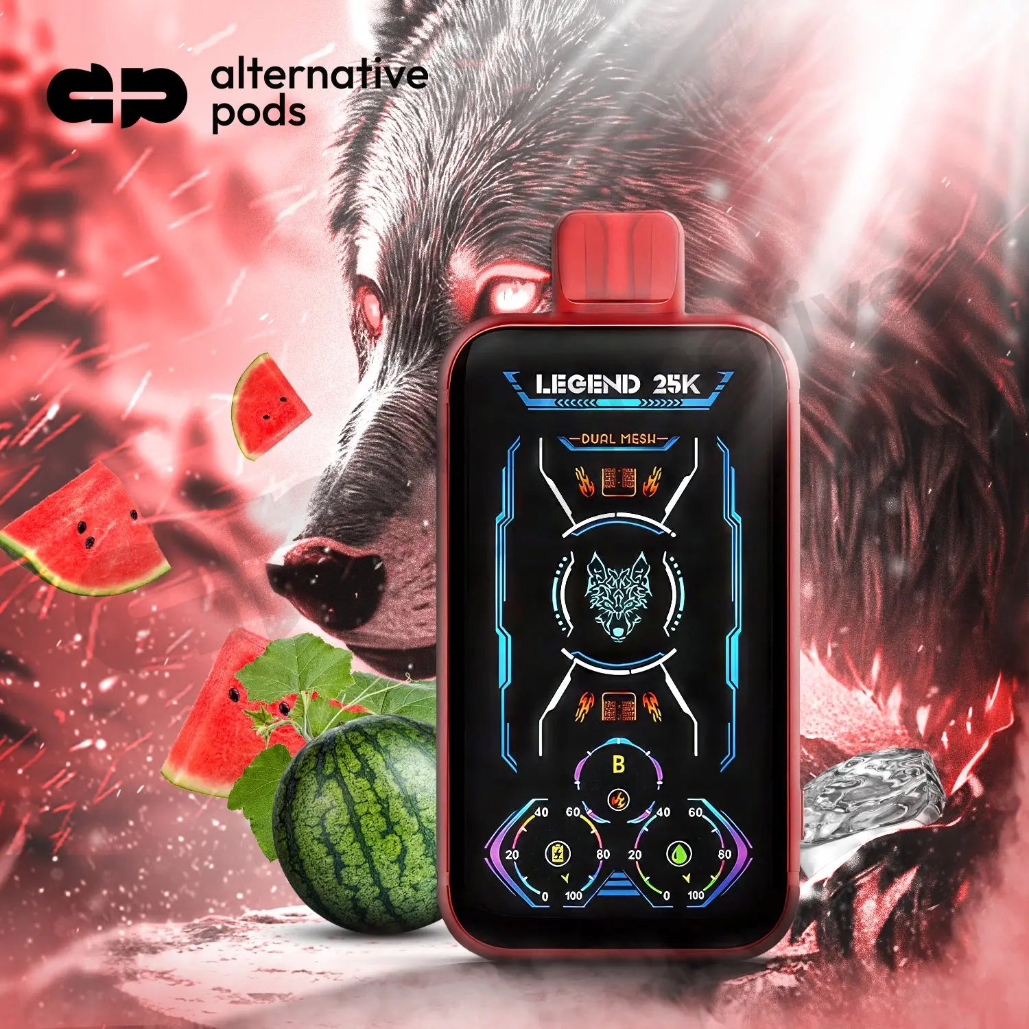 Lucky Wolf Legend 25K Disposable - Alternative pods | Online Vape & Smoke Shop