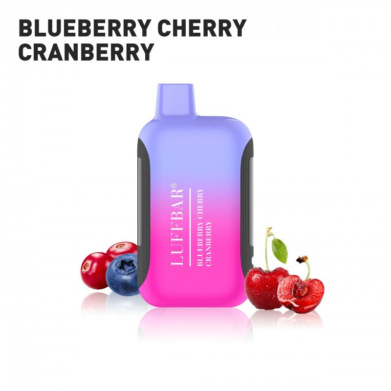 LUFFBAR Dually 20000 - Blueberry Cherry Cranberry
