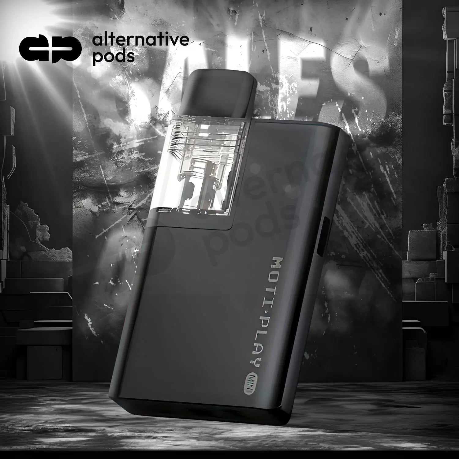 MOTI Play Mini 650mAh Pod System Starter Kit With 2ML Refillable Pod - Alternative pods | Online Vape & Smoke Shop