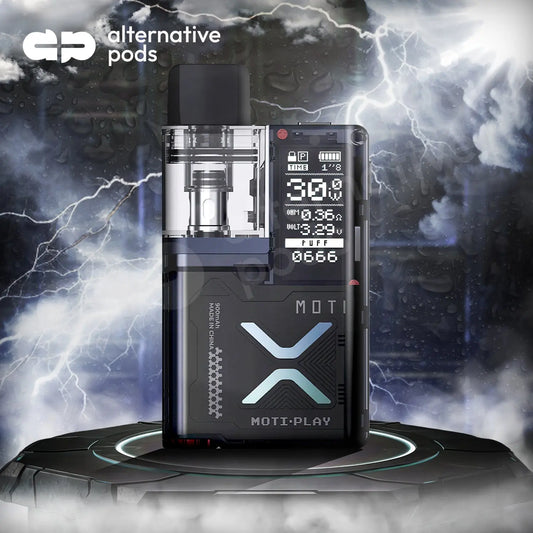 MOTI X Play 900mAh Pod System Starter Kit With 2ML Refillable Pod - Alternative pods | Online Vape & Smoke Shop