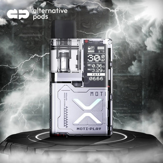 MOTI X Play 900mAh Pod System Starter Kit With 2ML Refillable Pod - Alternative pods | Online Vape & Smoke Shop