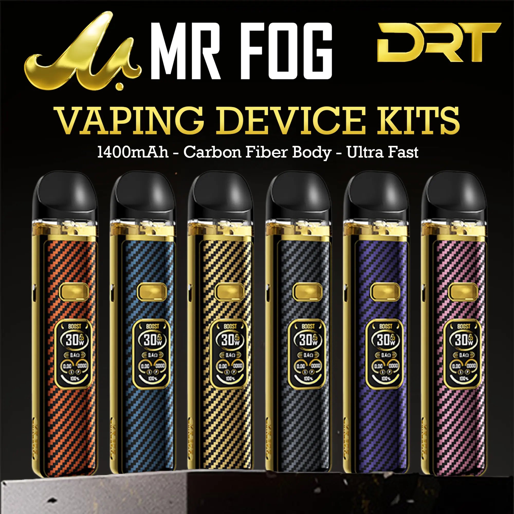 MR FOG DRT Vaping Device Kit