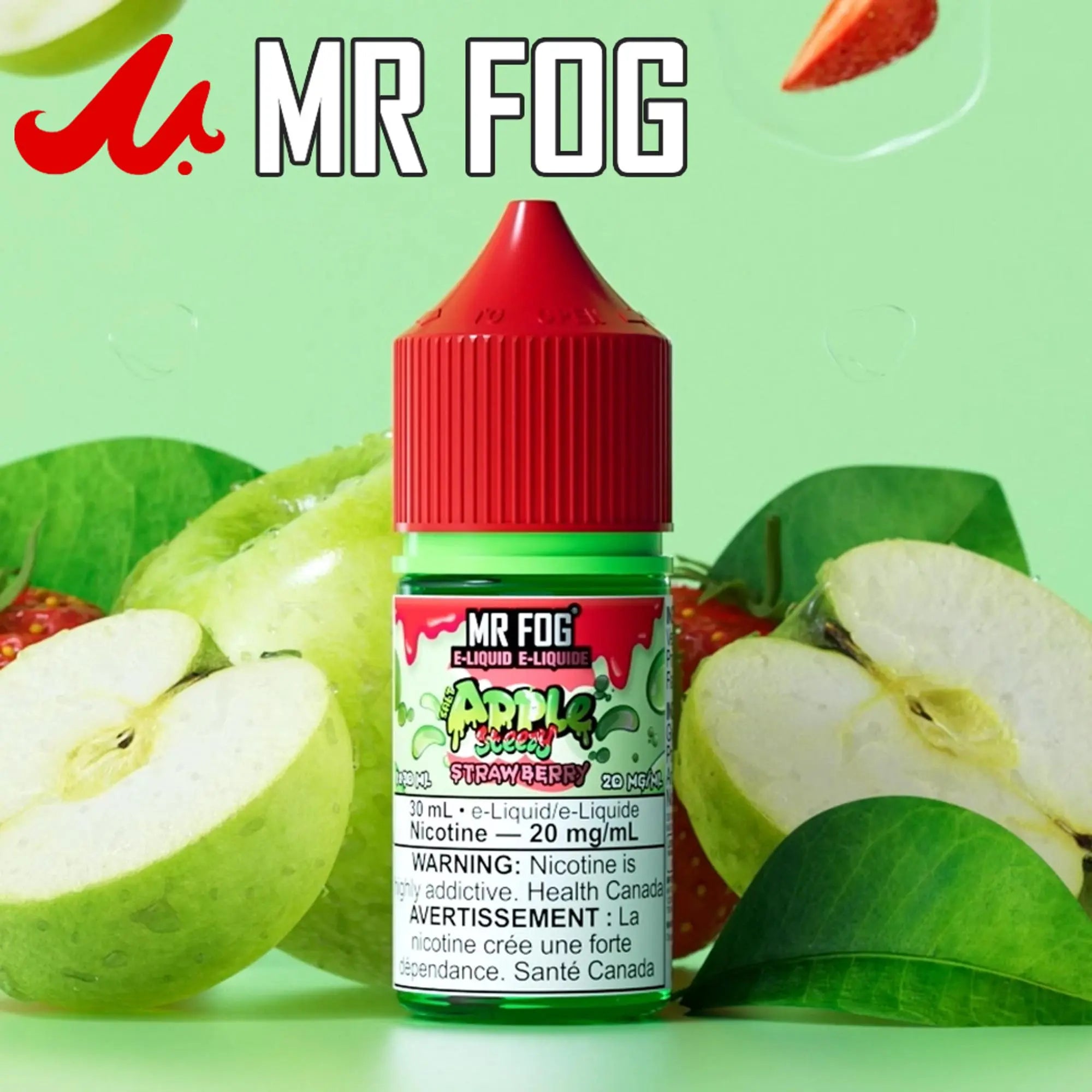 MR FOG E-LIQUID APPLE STEEZY 30ML MR FOG E-LIQUID APPLE STEEZY 30ML