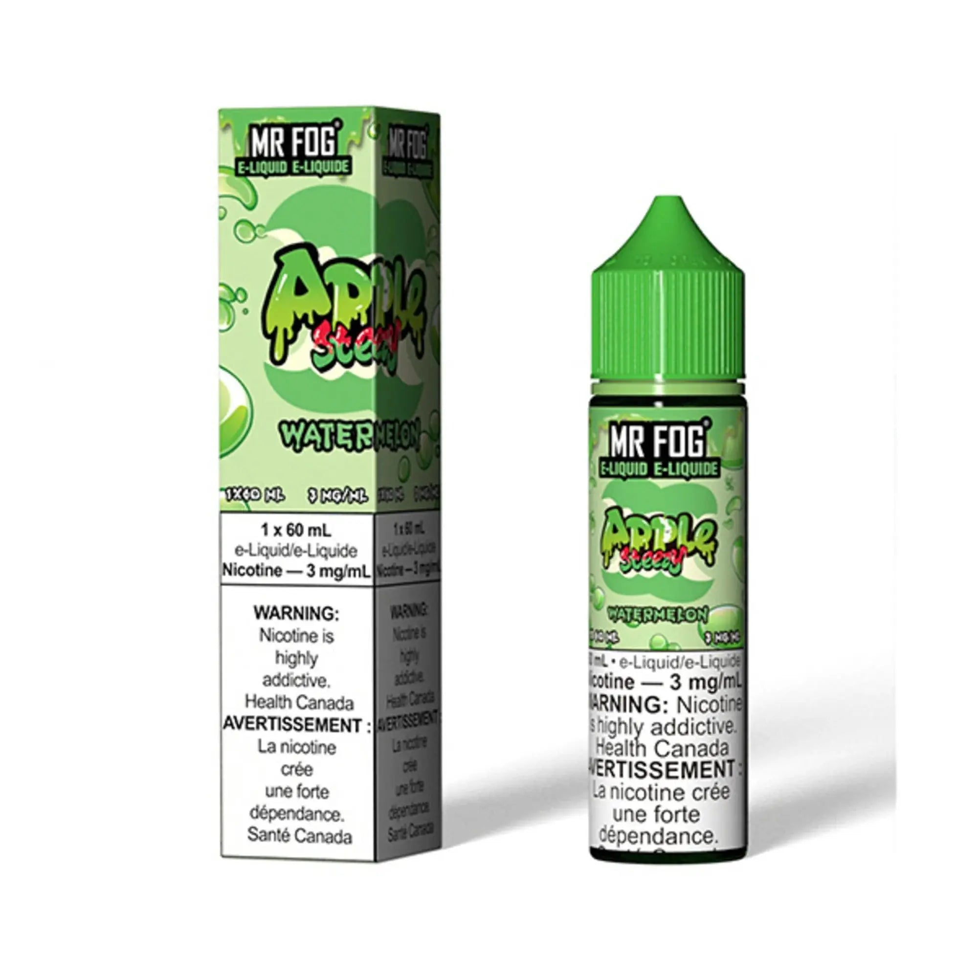 MR FOG E-LIQUID APPLE STEEZY 60ML - Watermelon 