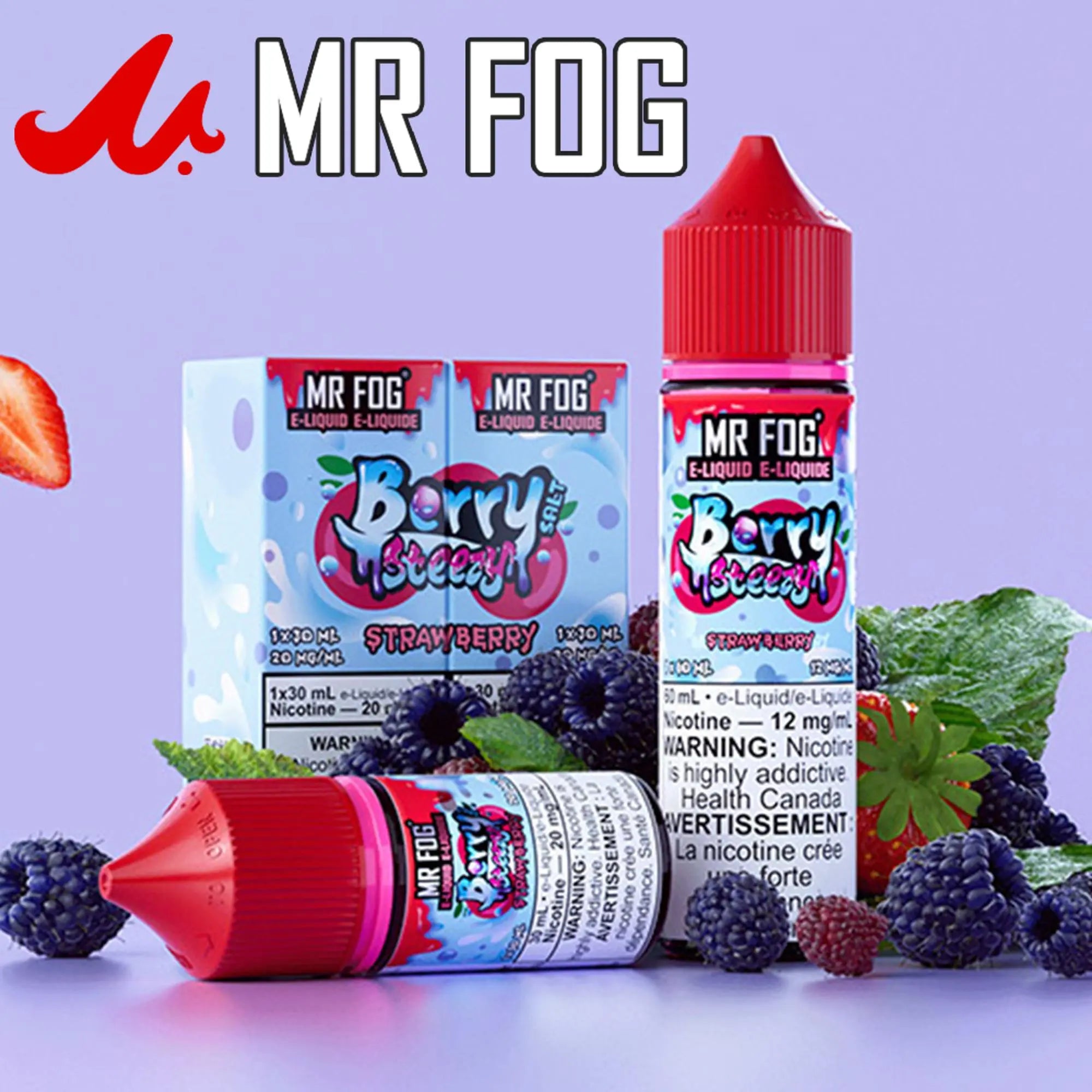 MR FOG E-LIQUID BERRY STEEZY 60ML