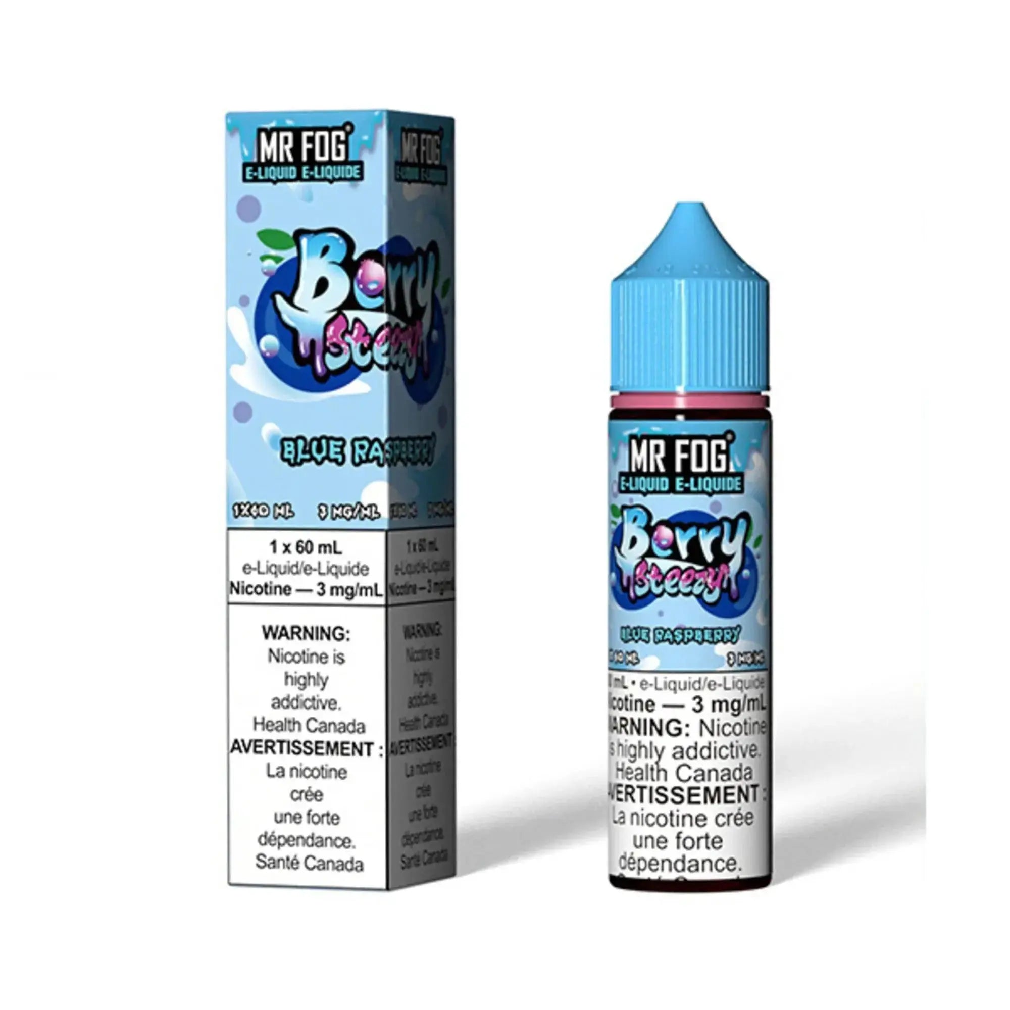 MR FOG E-LIQUID BERRY STEEZY 60ML - Blue Raspberry 