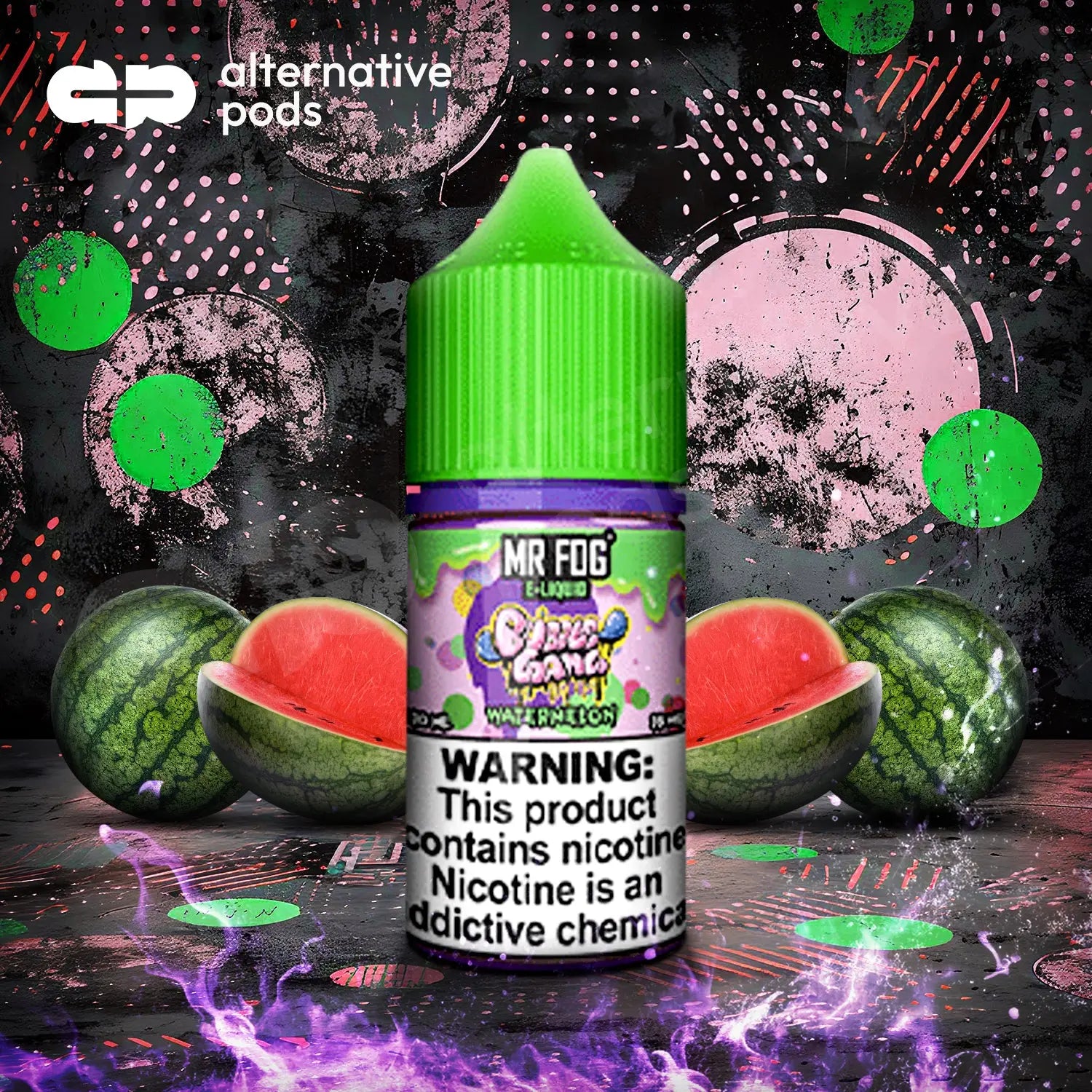 MR FOG E-LIQUID BUBBLE GANG 30ML - Alternative pods | Online Vape & Smoke Shop