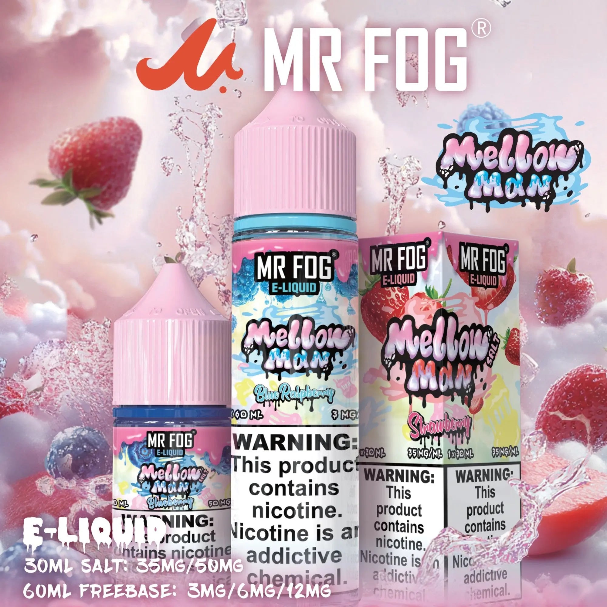 MR FOG E-LIQUID MELLOW MAN 30ML Mr Fog