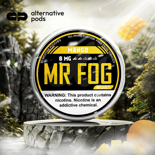 MR FOG NICOTINE POUCHES 8MG - Alternative pods | Online Vape & Smoke Shop