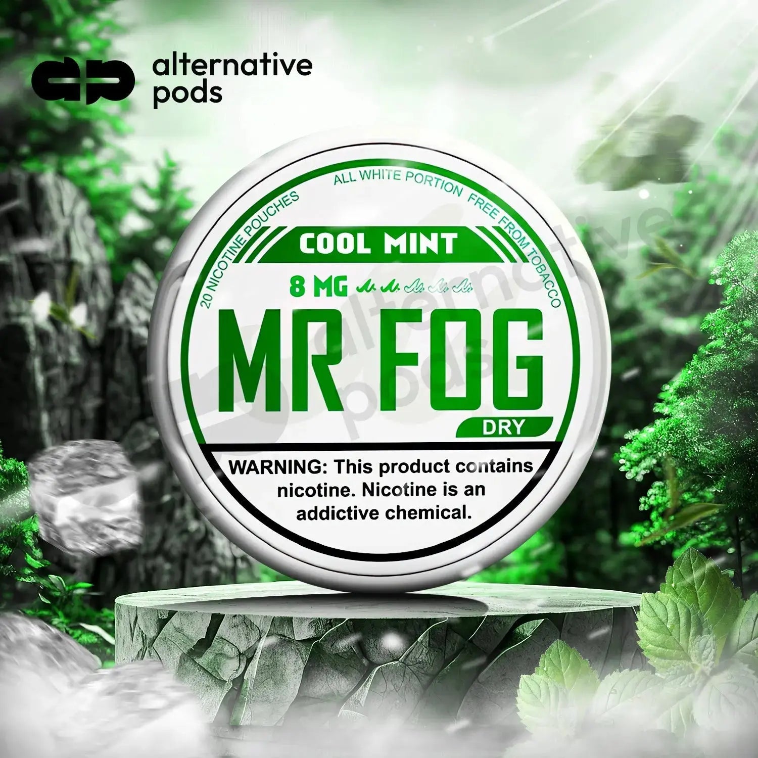 MR FOG NICOTINE POUCHES 8MG - Alternative pods | Online Vape & Smoke Shop