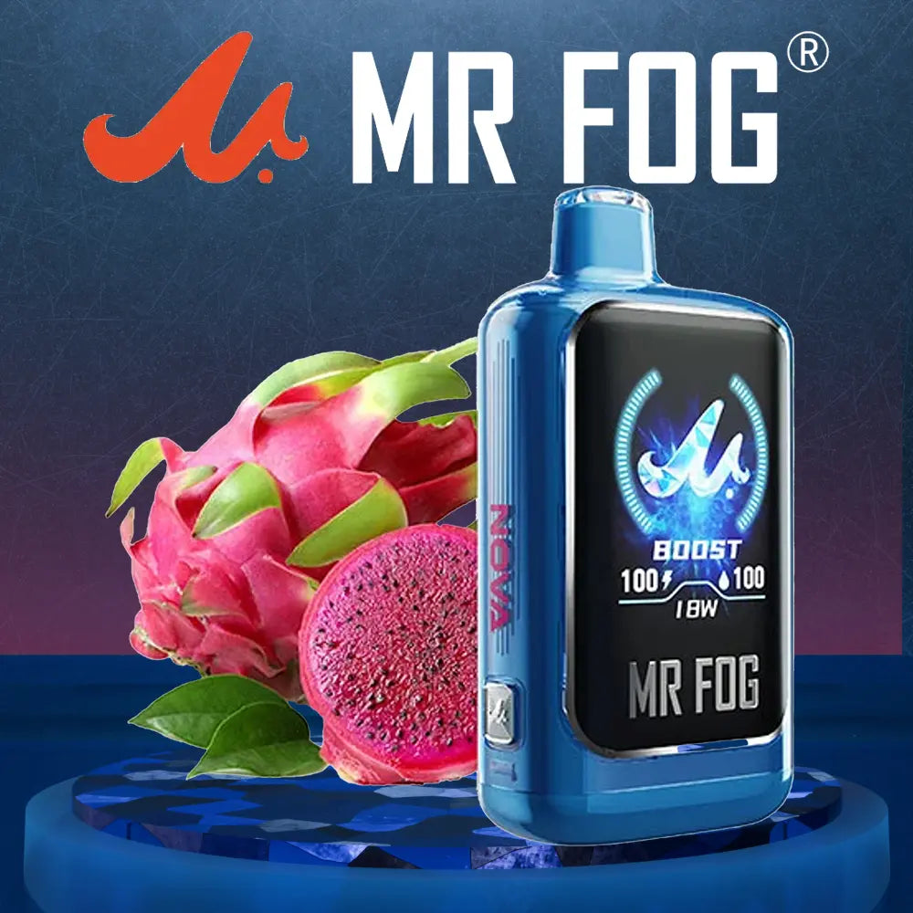 MR FOG NOVA BLUE RAZZ STEEZY SERIES ZERO NICOTINE 36K MR FOG NOVA BLUE RAZZ STEEZY SERIES ZERO NICOTINE 36K
