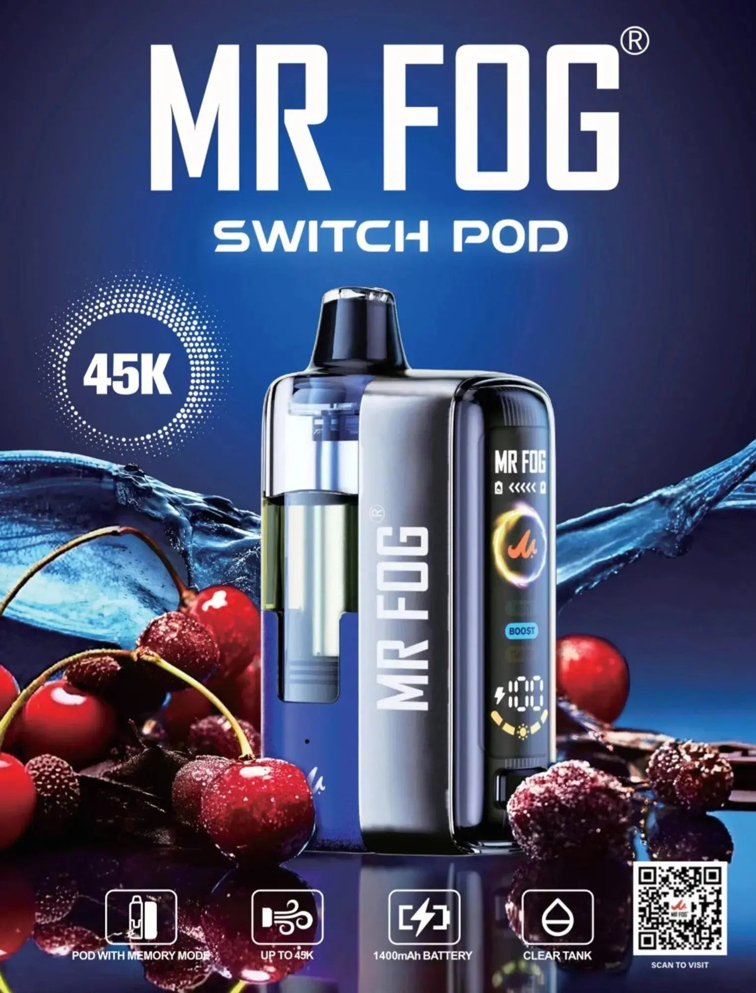MR FOG SWITCH 45K PUFFS FULL KIT MR FOG SWITCH 45K PUFFS FULL KIT