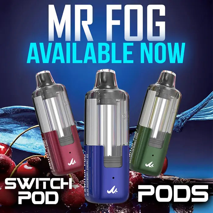 MR FOG SWITCH 45K PUFFS POD VAPE MR FOG