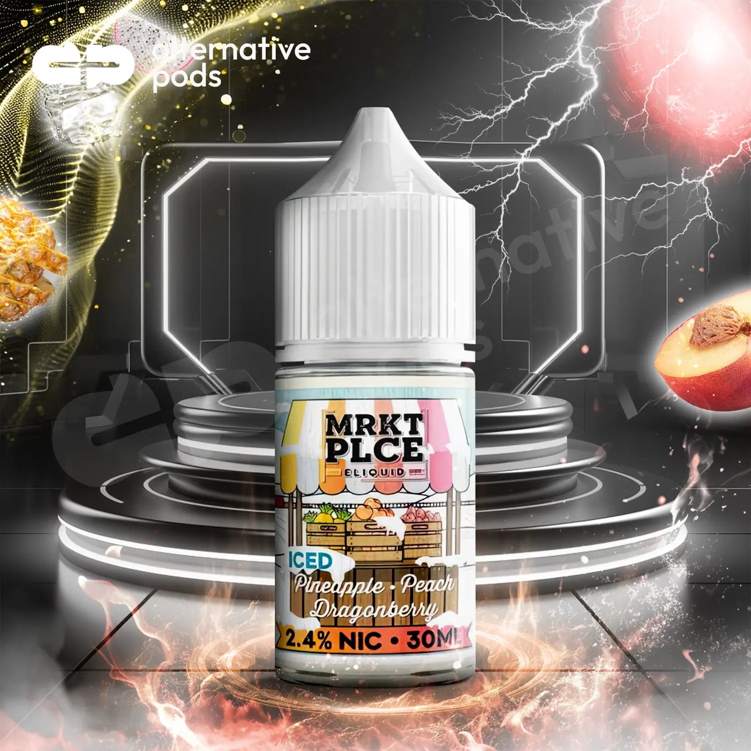 MRKTPLCE Nicotine Salt E-Liquid 30ML - Alternative pods | Online Vape & Smoke Shop