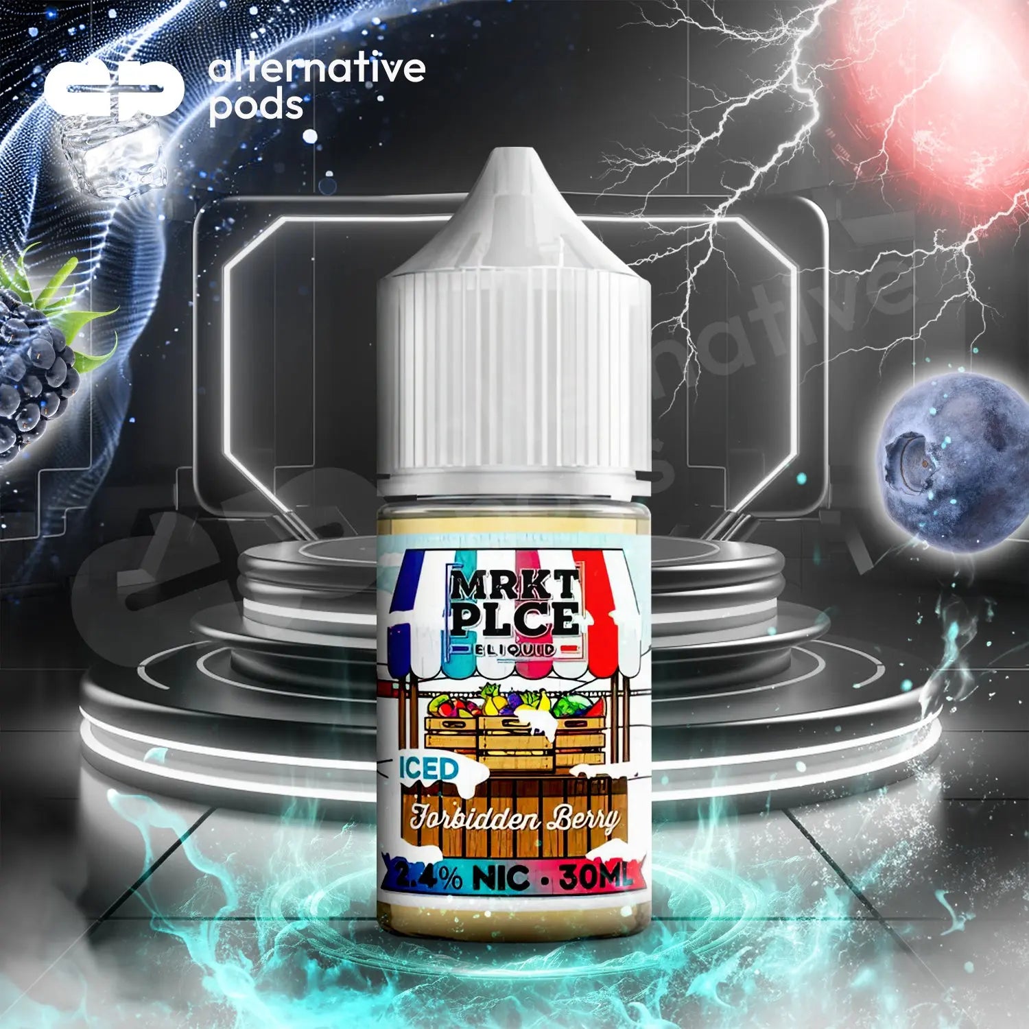 MRKTPLCE Nicotine Salt E-Liquid 30ML - Alternative pods | Online Vape & Smoke Shop