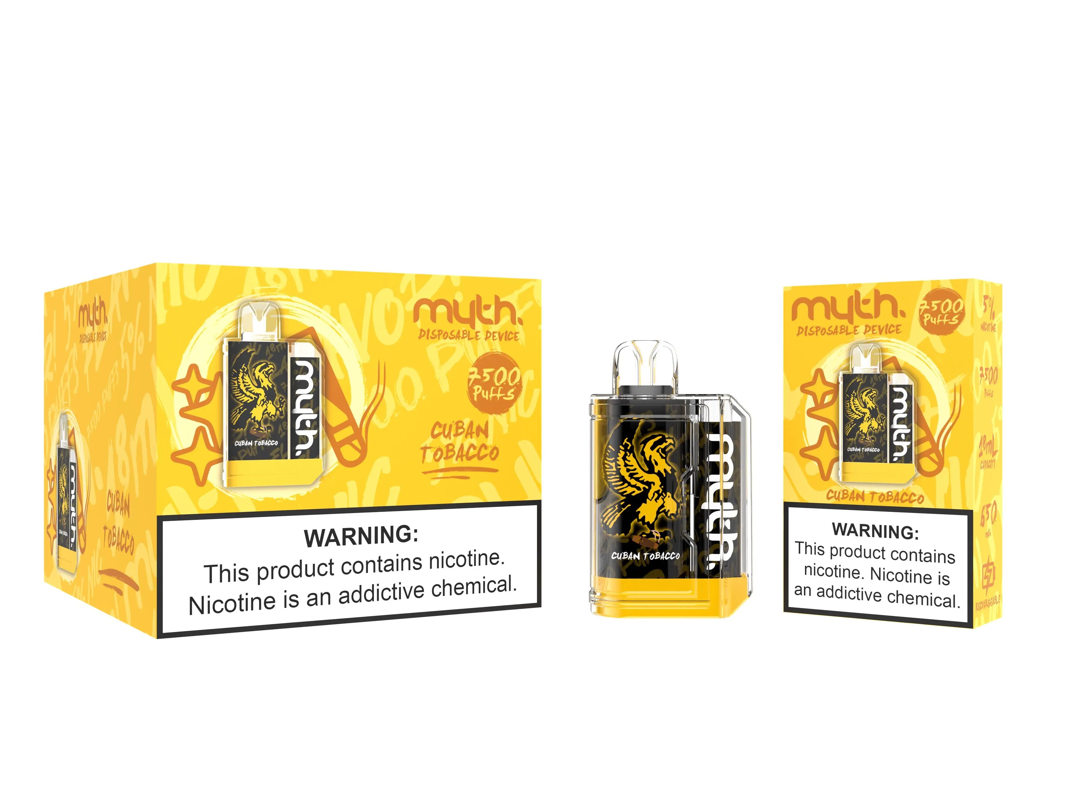 MYTH 7500 DISPOSABLE VAPE - Alternative pods | Online Vape & Smoke Shop