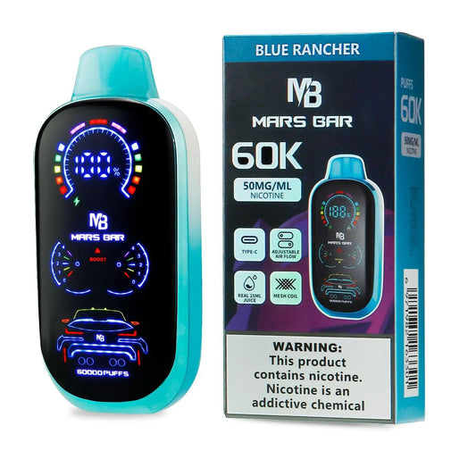Mars Bar 60K Disposable - Blue Rancher 