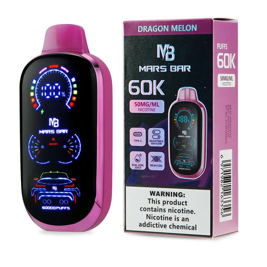 Mars Bar 60K Disposable - Dragon Melon 
