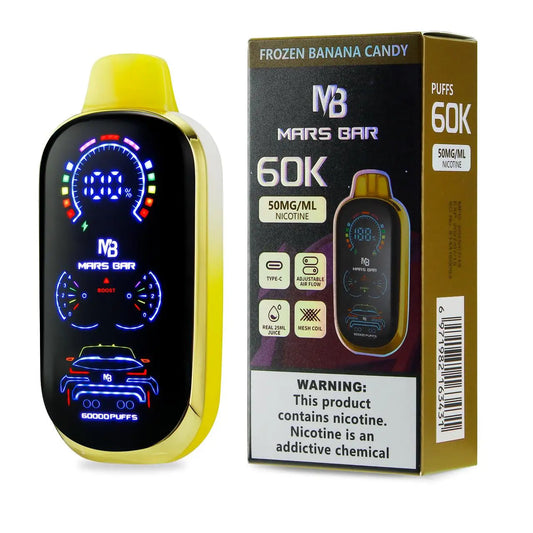 Mars Bar 60K Disposable - Frozen Banana Candy 