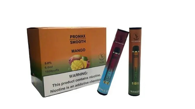 Max Pro Smooth - 1,800 Puffs Disposable Vape 5% - Alternative pods | Online Vape & Smoke Shop