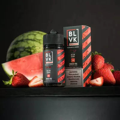 BLVK Hundred Synthetic Nicotine E-Liquid 100ML Melon Berry