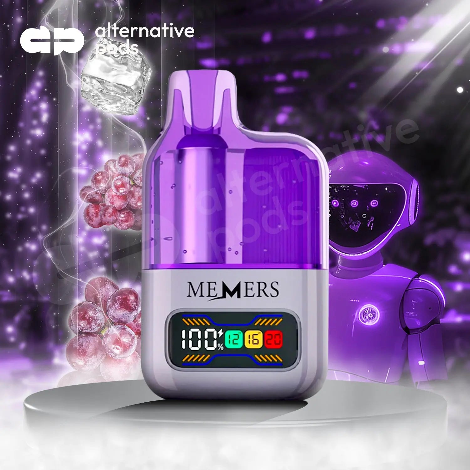 Memers XSORB ME25000 Disposable - Grape Ice 