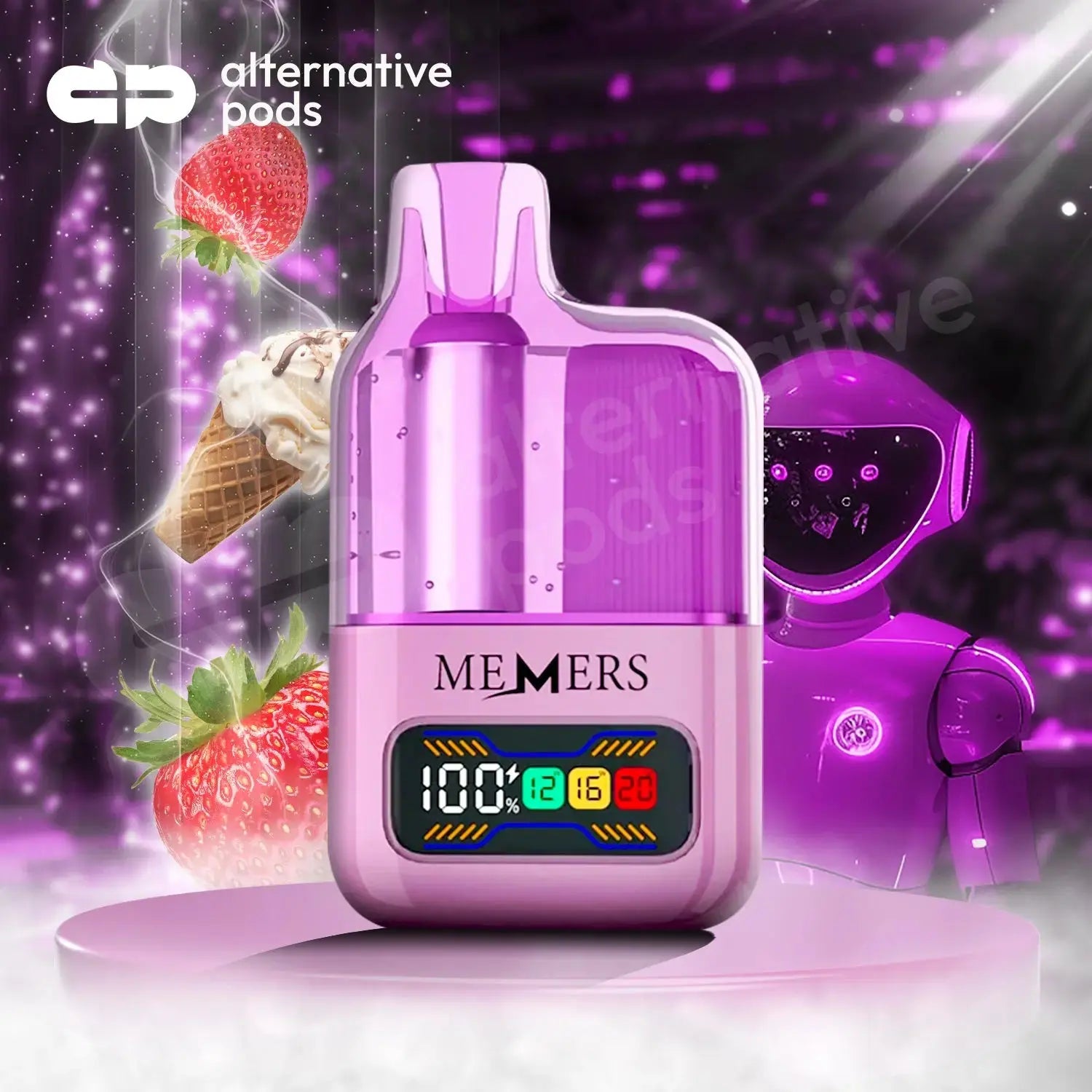 Memers XSORB ME25000 Disposable - Strawberry Ice Cream 