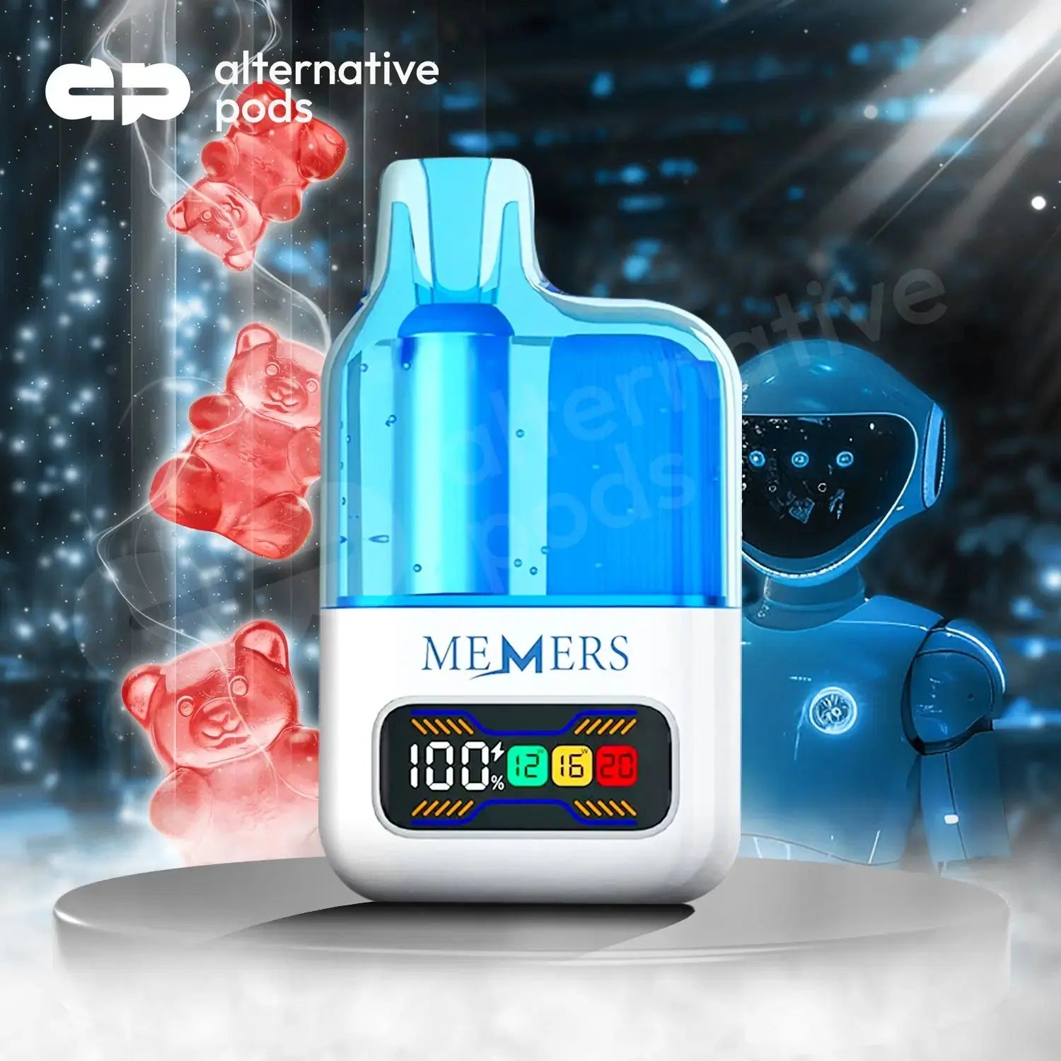 Memers XSORB ME25000 Disposable - White Gummy 