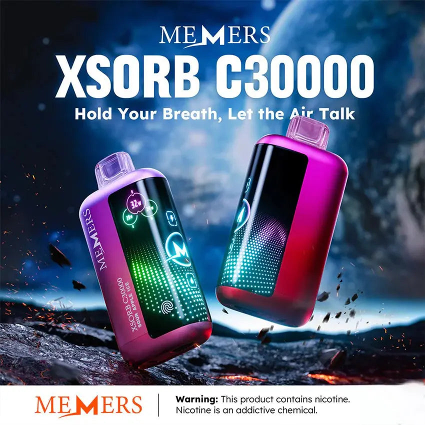 Memers Xsorb C30000 Disposable Vape Memers Xsorb C30000 Disposable Vape