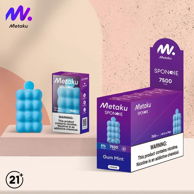 Metaku Spongie 7500 Disposable - Alternative pods | Online Vape & Smoke Shop