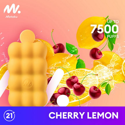 Metaku Spongie 7500 Disposable-Cherry Lemon