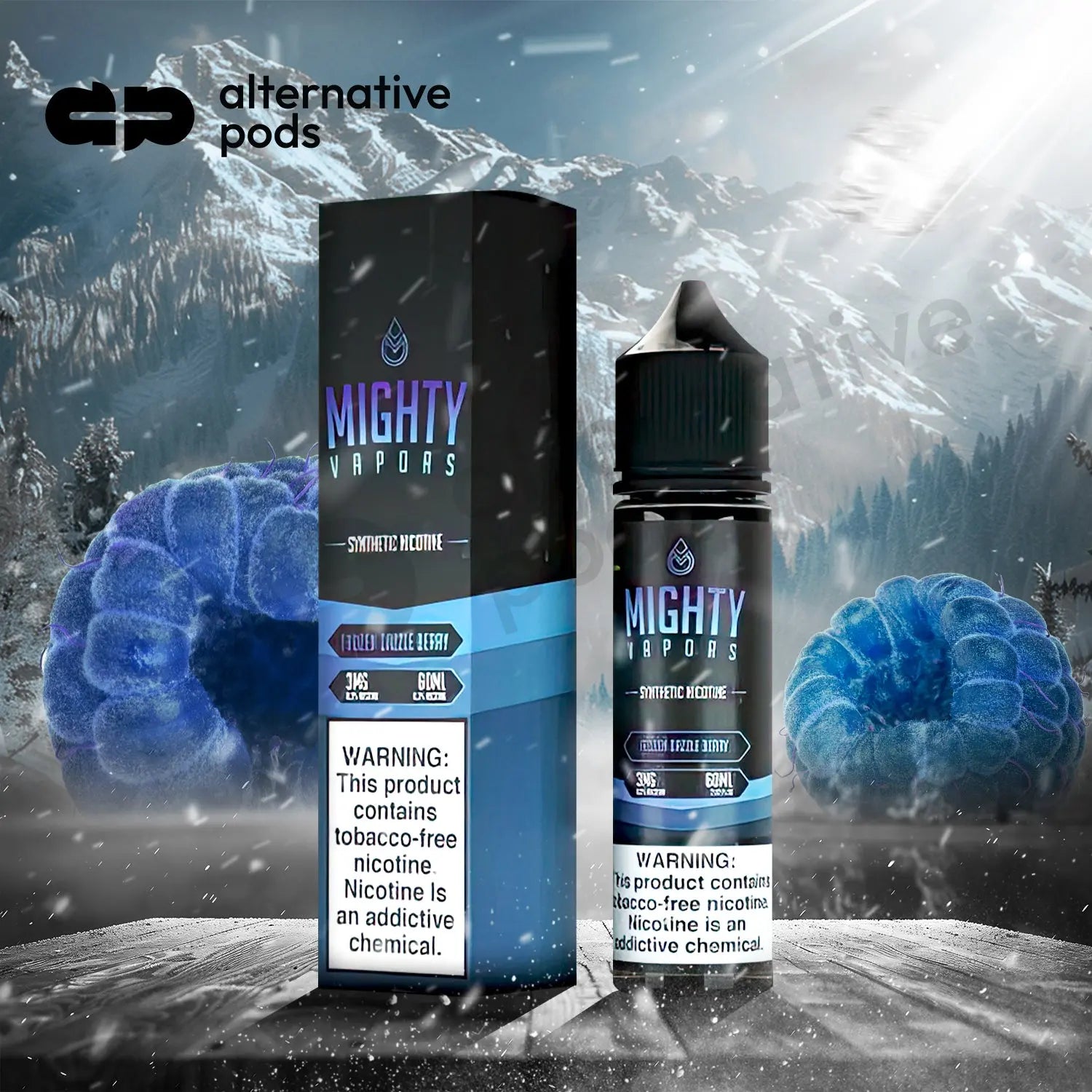 Mighty Vapors Synthetic Nicotine E-Liquid 60ML - Alternative pods | Online Vape & Smoke Shop