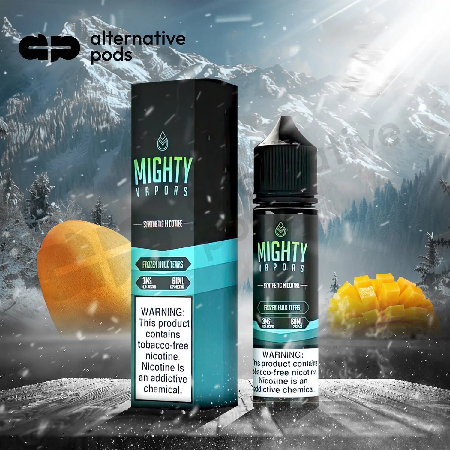 Mighty Vapors Synthetic Nicotine E-Liquid 60ML - Alternative pods | Online Vape & Smoke Shop