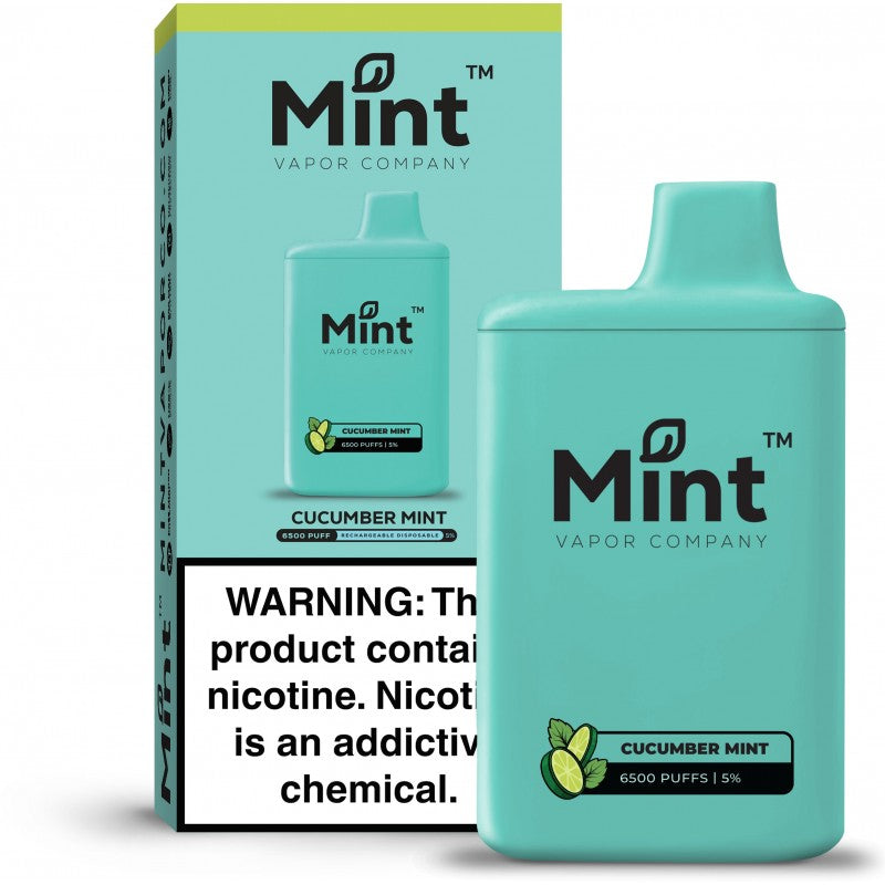 Mint by MNKE Bars Disposable - Cucumber Mint