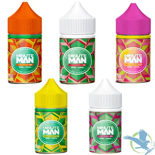 Minute Man Synthetic Nicotine Salt E-Liquid 30ML - Alternative pods | Online Vape & Smoke Shop