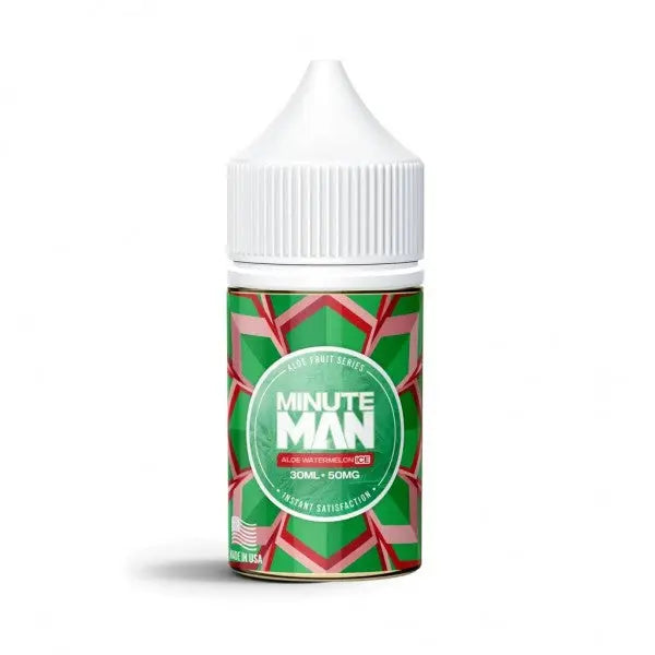 Minute Man Synthetic Salts - Aloe Watermelon Ice 30mL - Alternative pods | Online Vape & Smoke Shop