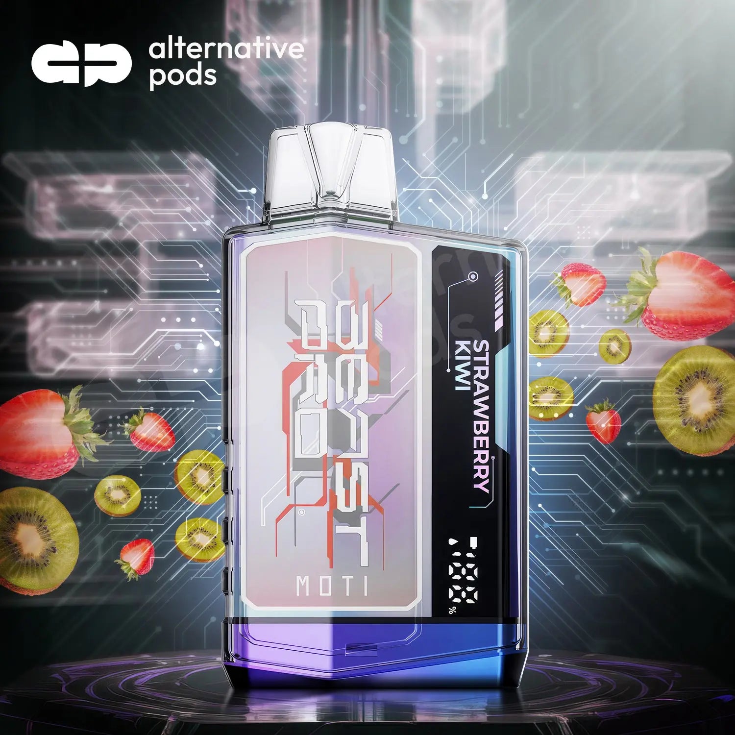 MoTi Beast Pro 10K - Strawberry Kiwi 