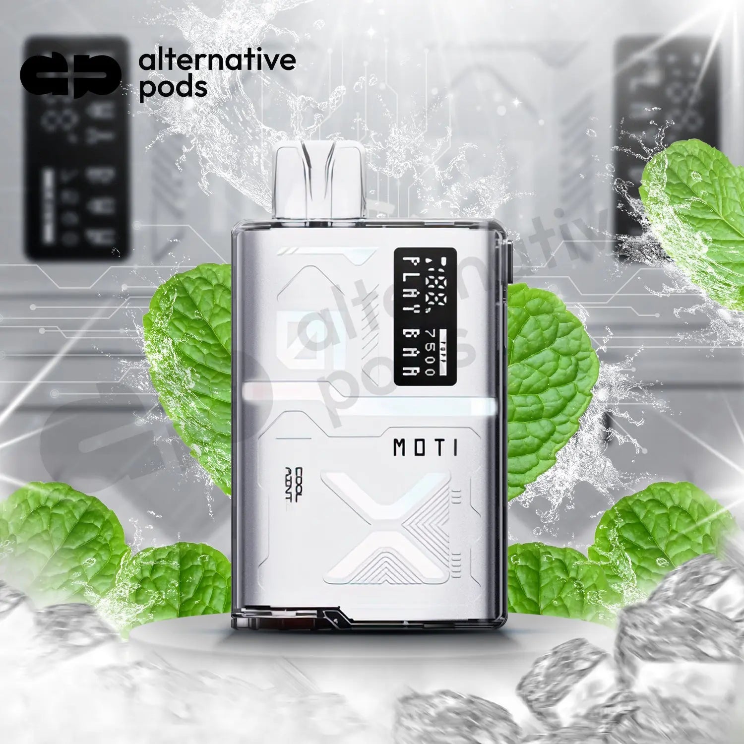 elfbar elfa kaufen MOTI X GO 650mAh Pod System Starter Kit With 2ML Refillable Pod main image 1